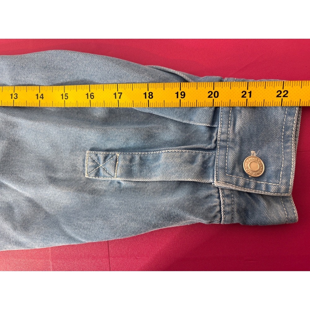 Pendleton Womens Blue Denim Button Front Shirt Ja… - image 7